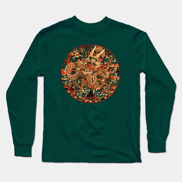 Chinese dragon Long Sleeve T-Shirt by hardcore repertoire